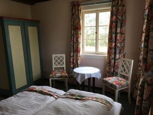 FeWo III Schlafzimmer Blick in die Natur