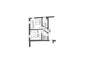 Grundriss Ferienwohnung III